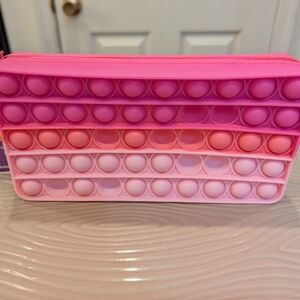 Pink Gradient Pop It Fidget Toy